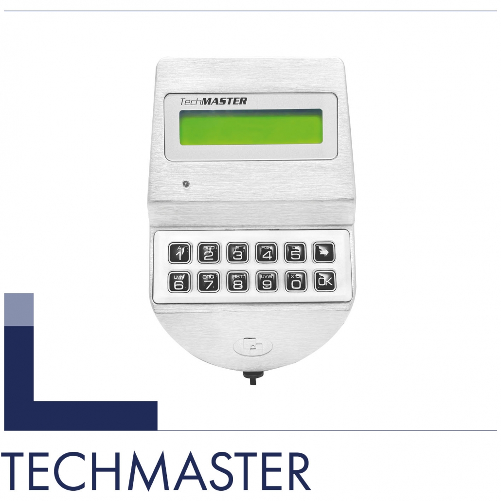Tecnosicurezza TechMaster, TechMaster input unit, buy techmaster, techmaster tecno italy, entry unit for safes, buy techmaster safe lock, buy new safe lock