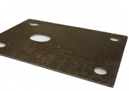 Drill protection plate