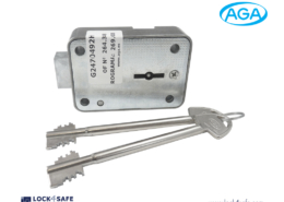 Mechanisches Tresorschlosse AGA 247 mit Schlüssel Lock4Safe