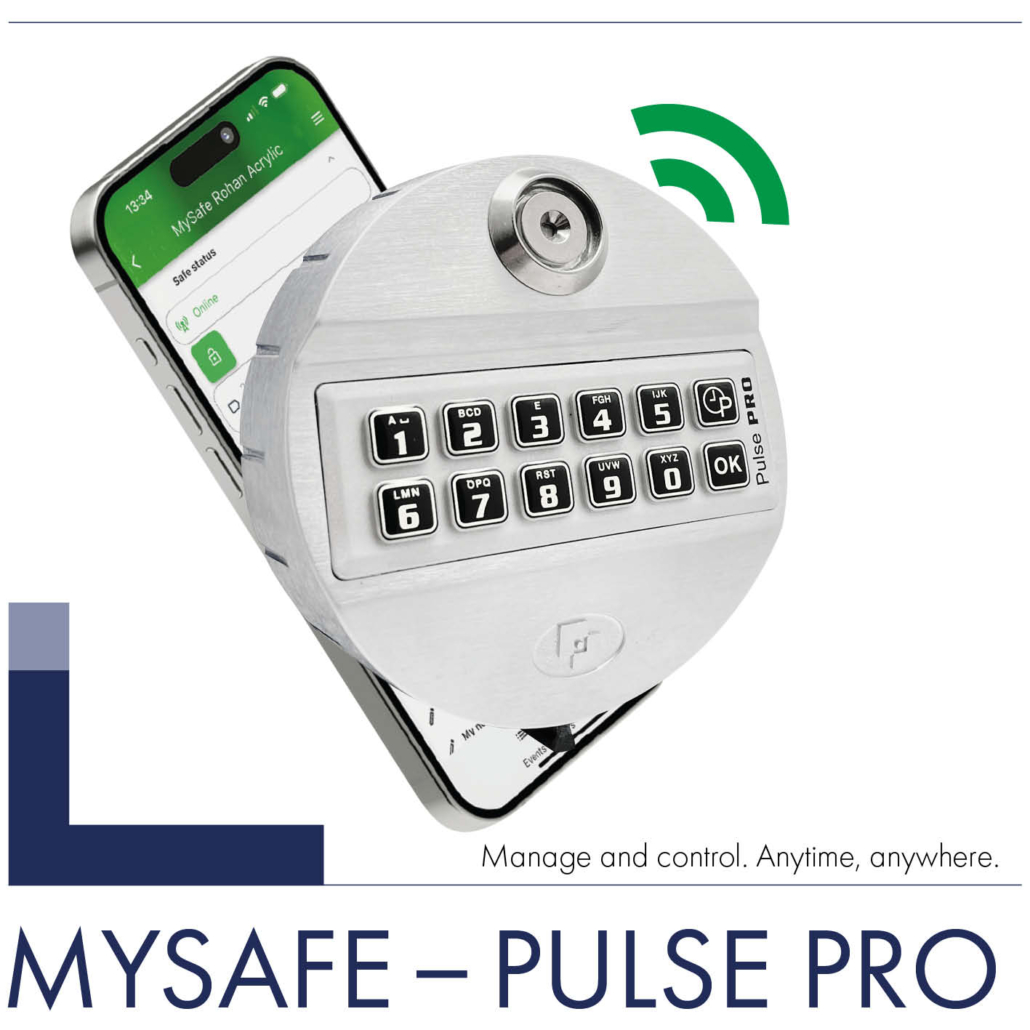 Tecnosicurezza Pulse PRO, Pulse PRO input unit, buy pulse pro, pulse pro tecno italy, input unit for safes, buy Pulse Pro safe lock, buy new safe lock