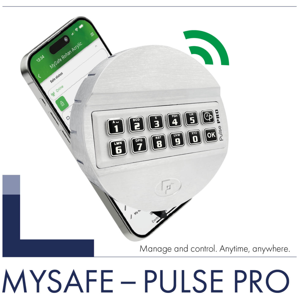 Tecnosicurezza Pulse PRO, Pulse PRO input unit, buy pulse pro, pulse pro tecno italy, input unit for safes, buy Pulse Pro safe lock, buy new safe lock