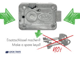 Umstellbares Schlüsselschloss Lock4Safe