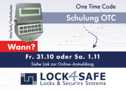 Schulung One Time Codes / Einmalcodes